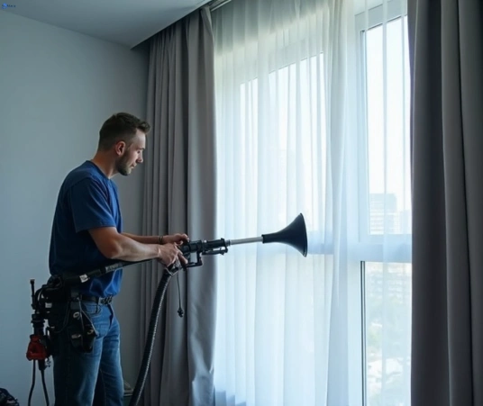 Professional drapes cleaning process tools Matty Curtain Cleaning centennial-park-nsw